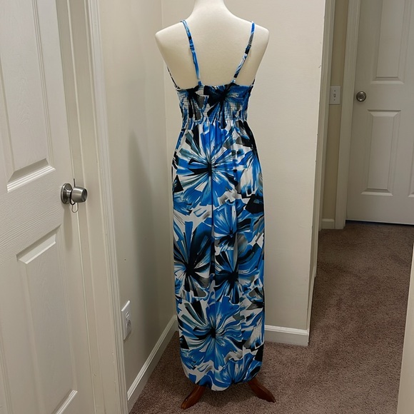 Cesti Couture blue dress size M - Picture 1 of 5